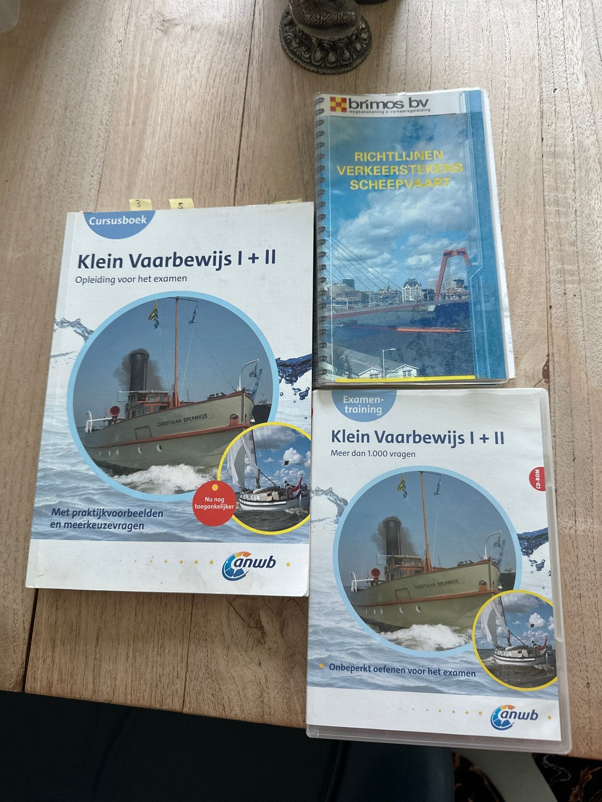 Cursusboek en Examentraining Klein Vaarbewijs I + II, Ophalen of Verzenden, Gelezen, Overige niveaus