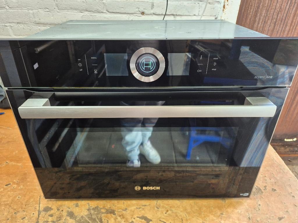 NIEUW MODEL BOSCH CMG8764B6 COMBI MAGNETRON/OVEN TE KOOP, Bosch, Combimagnetron, Crisp, Gebruikt