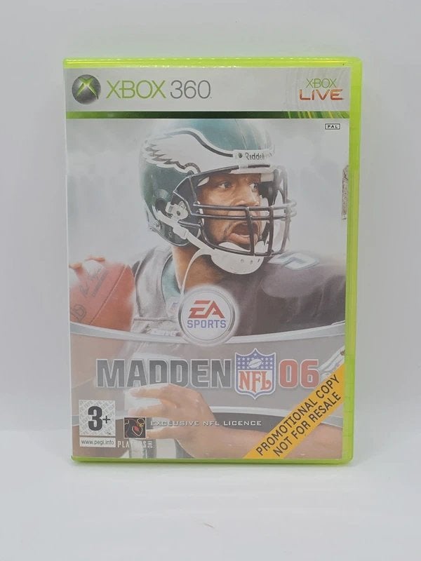 Madden 06 Xbox 360 Promo CD, Microsoft Corporation One Microsoft Way Redmond, WA 98052-6399 United States of America (Verenigde Staten) 📞 Telefoon: +1 425-882-8080 support@microsoft.com