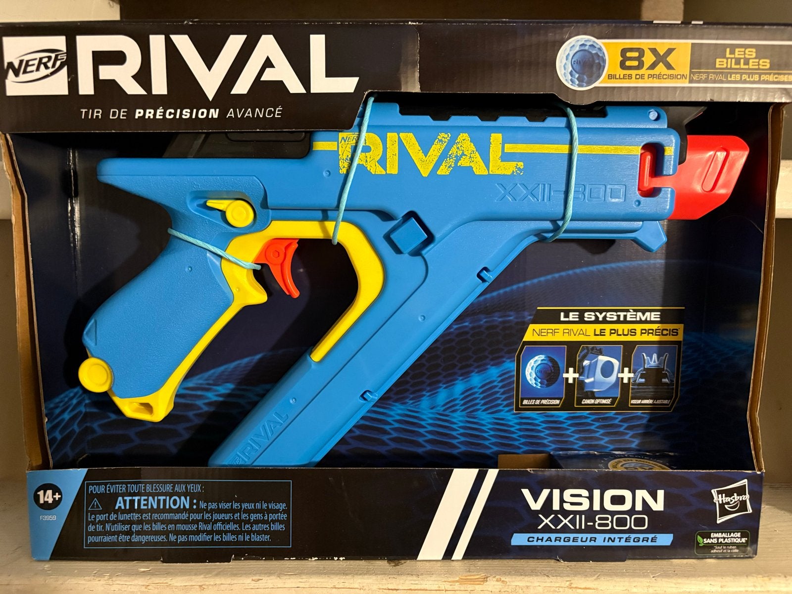 Nerf Rival Vision XXII-800 Blaster - Nieuw in doos, Ophalen of Verzenden, Nieuw, Jongen of Meisje