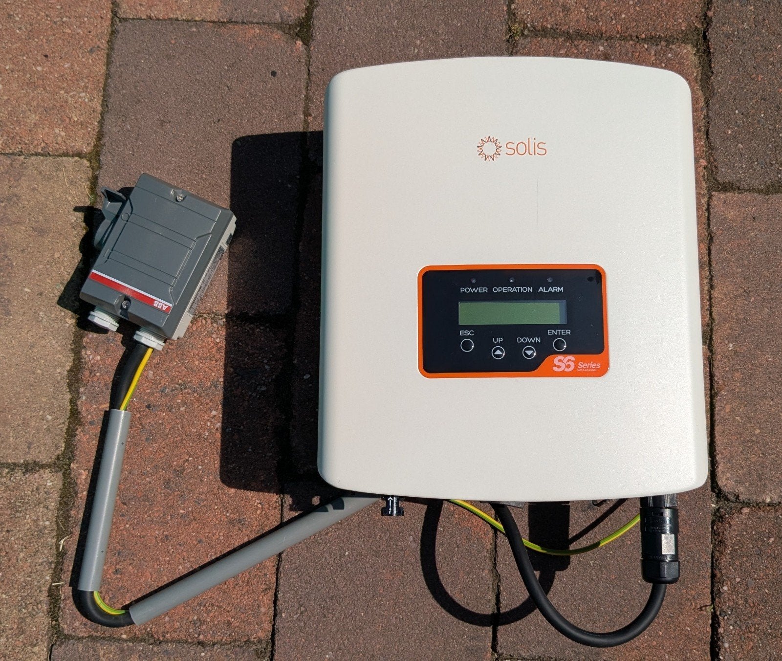 Solis Mini-700-S6 (S6-GR1P0.7K-M) met werkschakelaa, Ophalen of Verzenden, Gebruikt, Overige typen