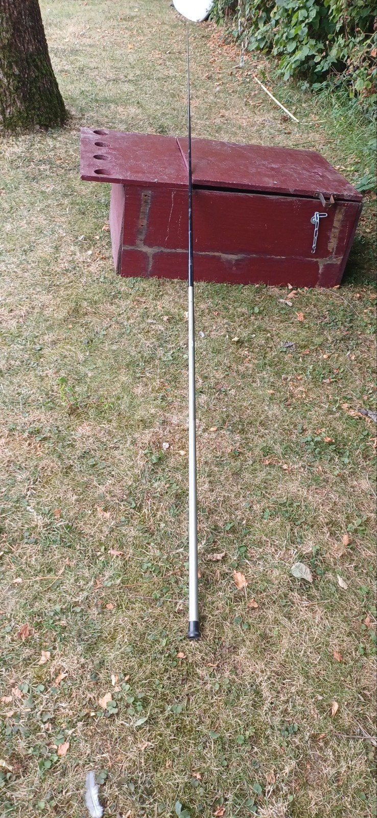 Hengel 3 meter, Ophalen, Gebruikt, Vaste hengel