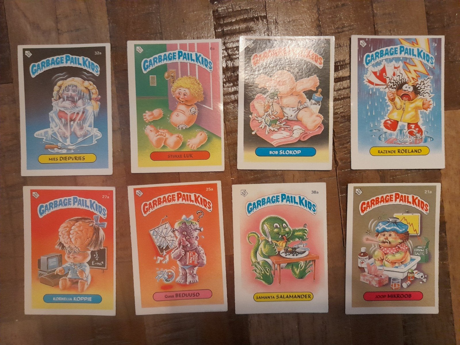 garbage pail kids nl kaartjes, Ophalen of Verzenden, Zo goed als nieuw