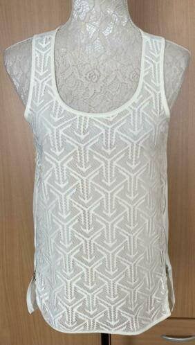 Costes top maat XS NIEUW, Wit, Nieuw, Ophalen of Verzenden, Zonder mouw