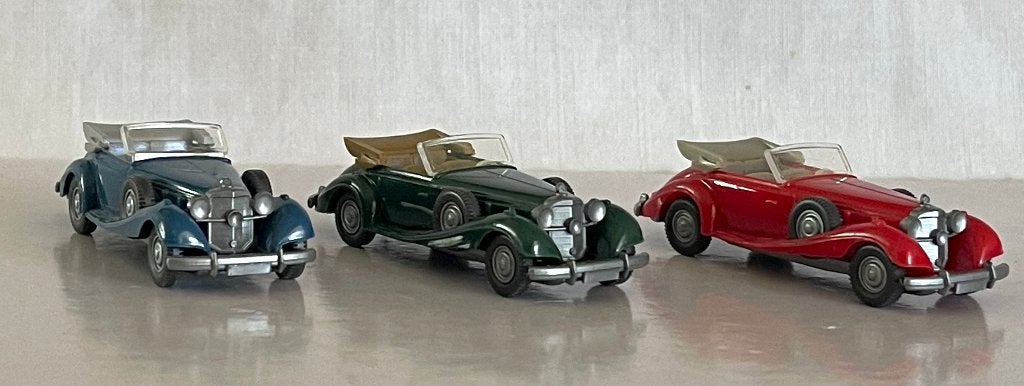 Wiking: Mercedes 540K, Ophalen of Verzenden, Zo goed als nieuw, Bus of Vrachtwagen, Wiking