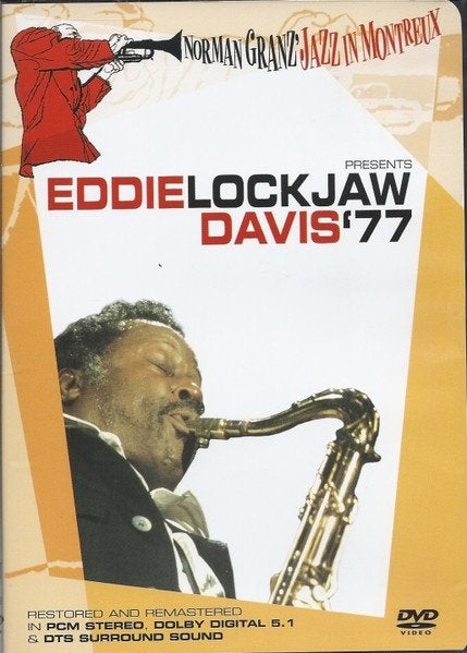 Eddie Lockjaw Davis – Davis ’77 – DVD nieuw in cellofaan, Alle leeftijden, Ophalen of Verzenden, Nieuw in verpakking, Concert