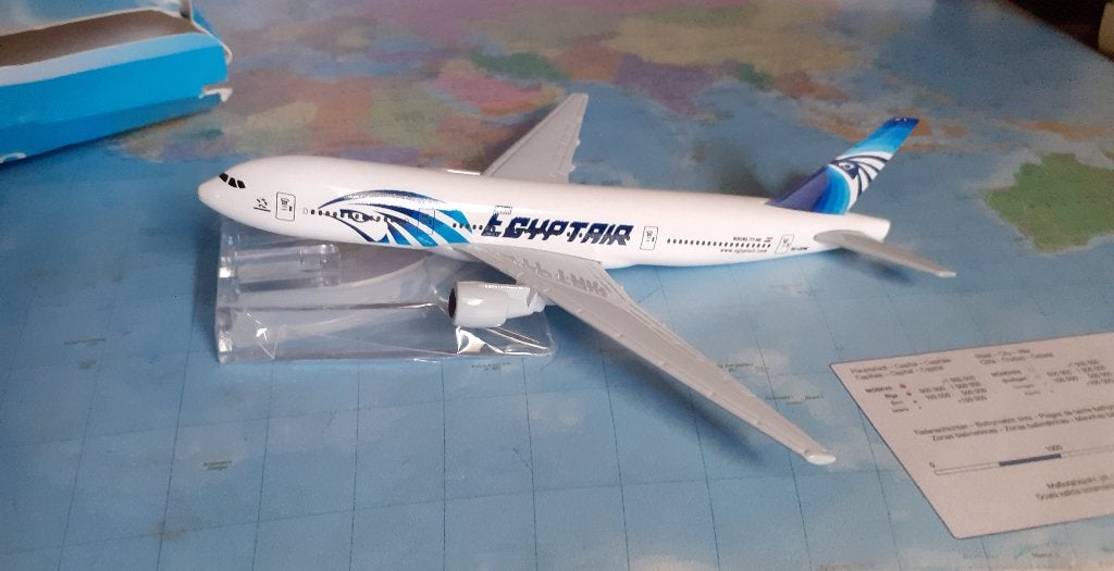 B-777-300   Egypt Air, Verzenden, Nieuw, Schaalmodel