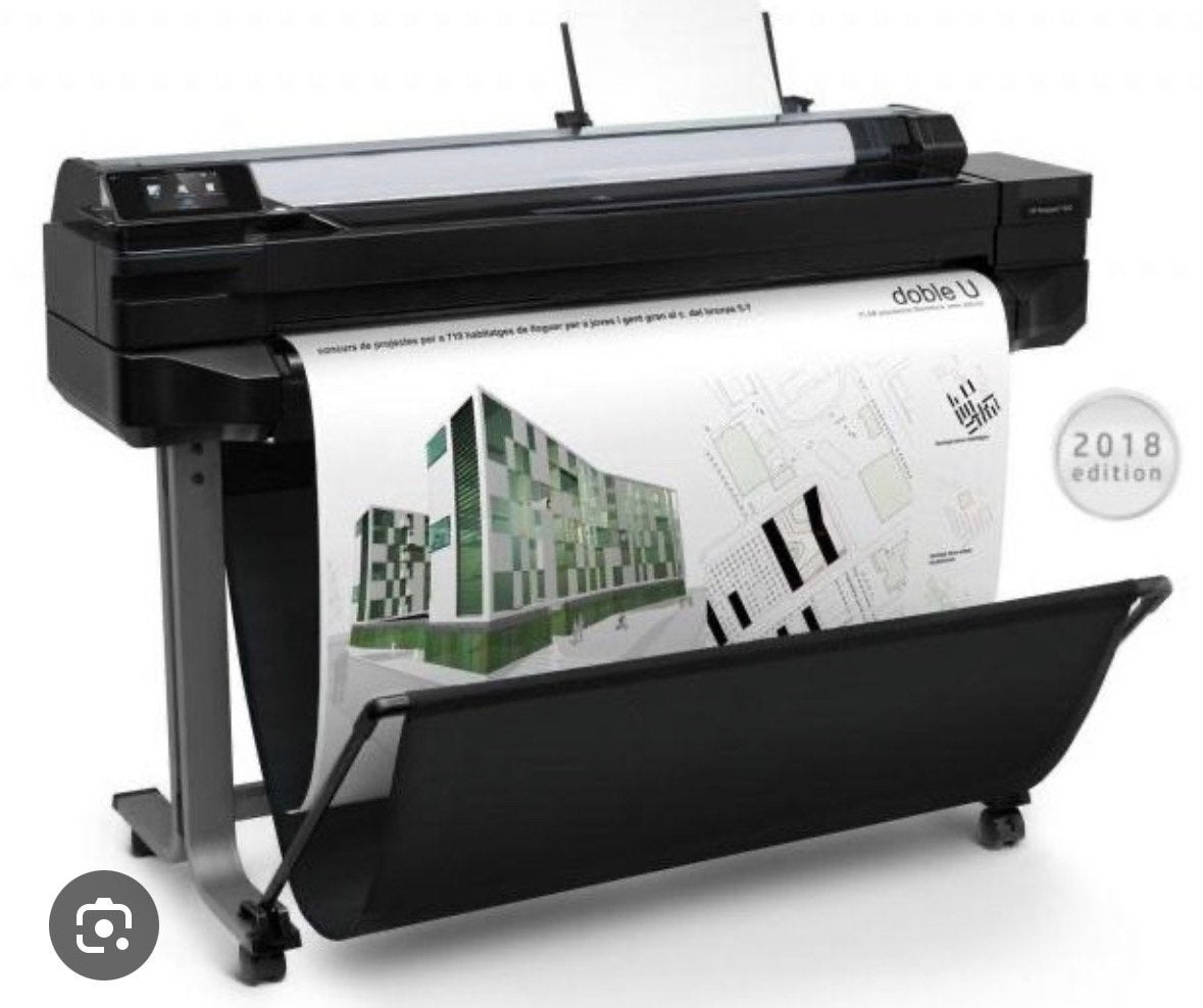 HP DesignJet T520 grootformaat printer 36”, Computers en Software, Ophalen, Printer, Inkjetprinter, Kleur printen