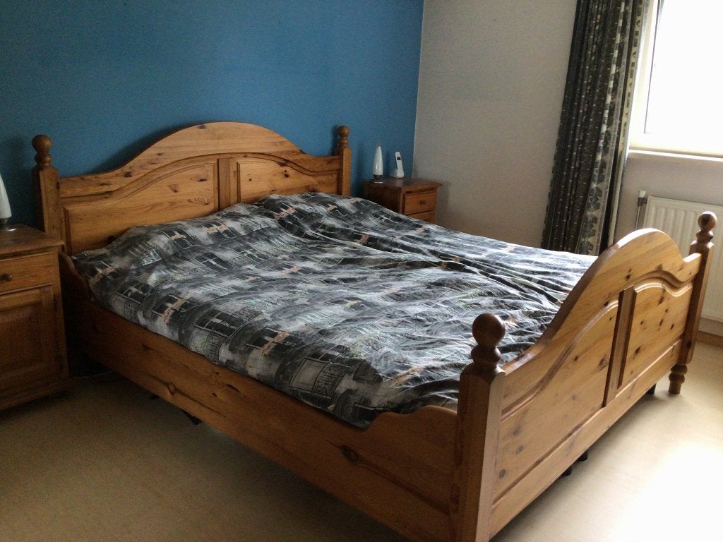 Bed ombouw, Huis en Inrichting, Slaapkamer | Bedden, Ophalen, Gebruikt, Overige kleuren, Tweepersoons
