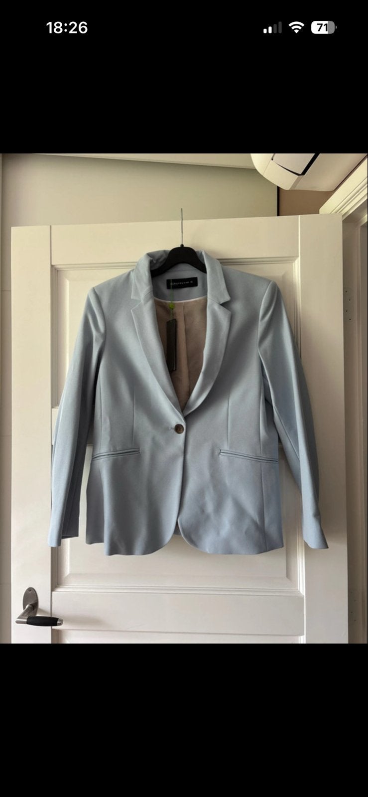 Expresso lichtblauw jasje maat 42, Kleding | Dames, Blauw, Maat 42/44 (L), Nieuw, Ophalen of Verzenden