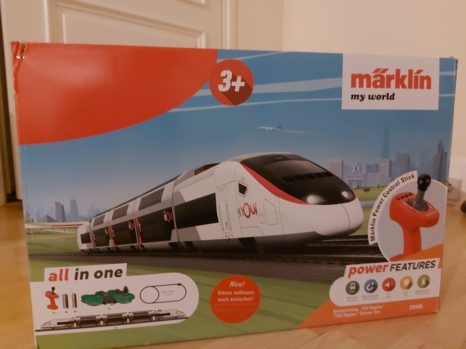 Marklin My world TGV duplex, Ophalen of Verzenden, Zo goed als nieuw, Afstandsbediening
