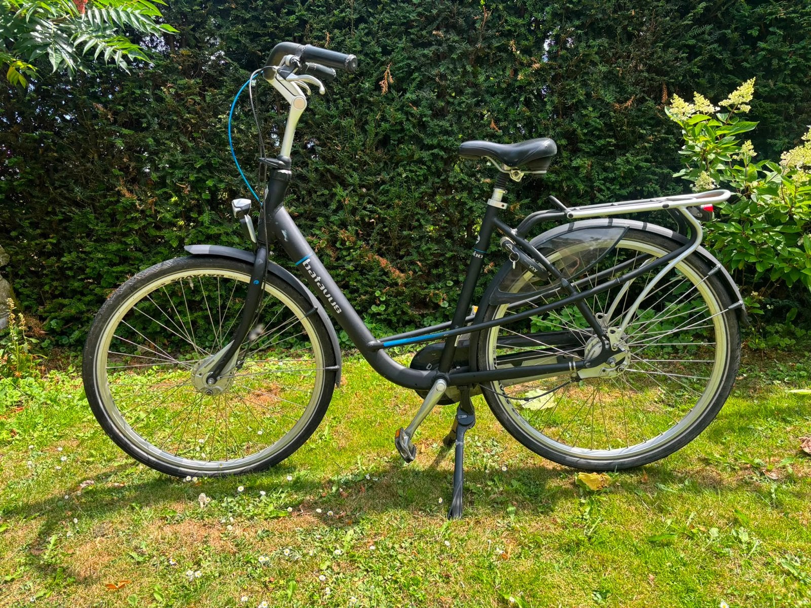 Batavus Mamafiets framemaat s/m stuurslot&dubbele standaard, Ophalen, 2 zitjes, Gebruikt, 47 tot 50 cm