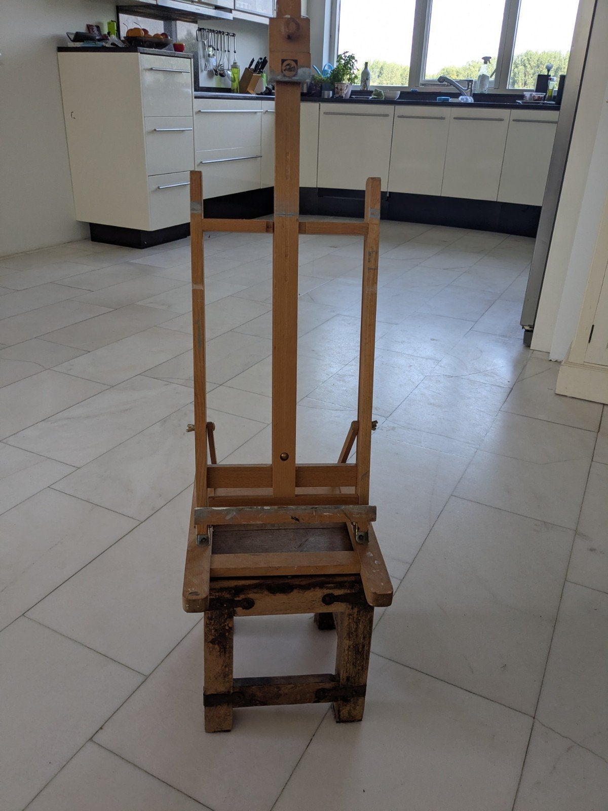 Schildersezel - 75cmx25cm, Ophalen, Gebruikt