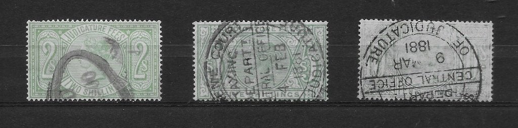 Engeland judicature fees, Ophalen of Verzenden, Gestempeld