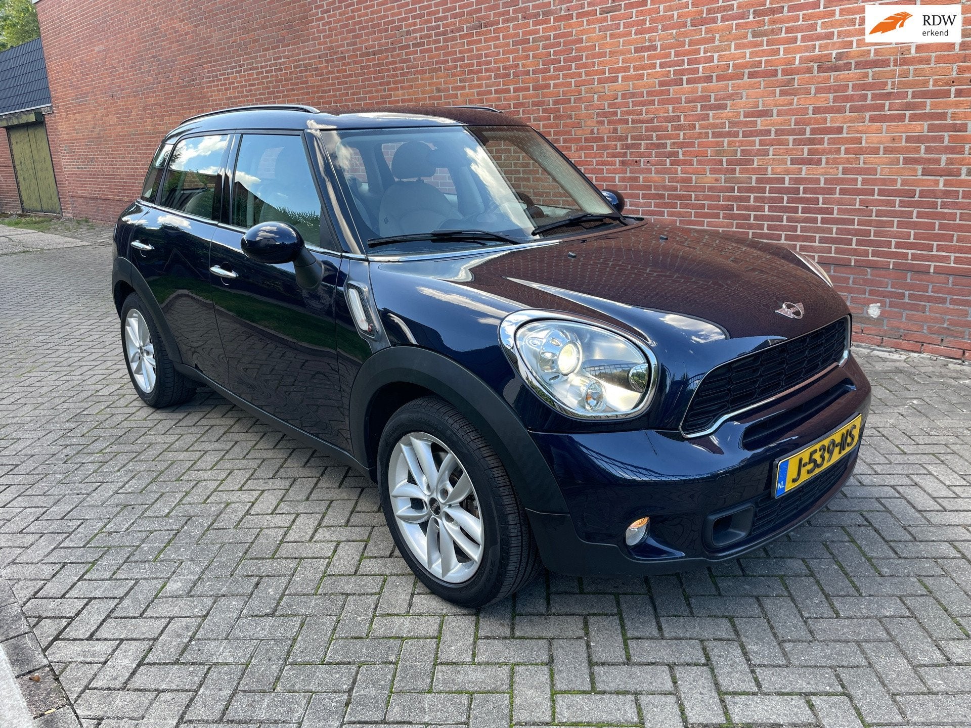 Mini Countryman 1.6 Cooper S ALL4 Chili Leder Navi Cruise Pa, Auto's, Euro 5, 1380 kg, Gebruikt, Beige