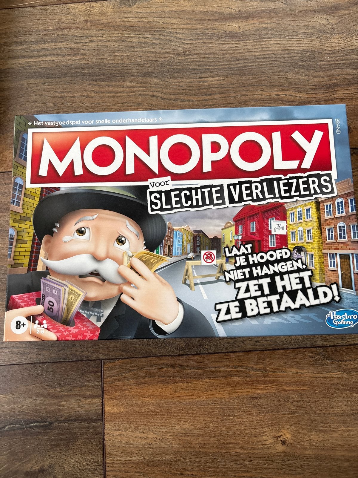 Monopoly voor Slechte Verliezers - Bordspel, Een of twee spelers, Ophalen of Verzenden, Zo goed als nieuw