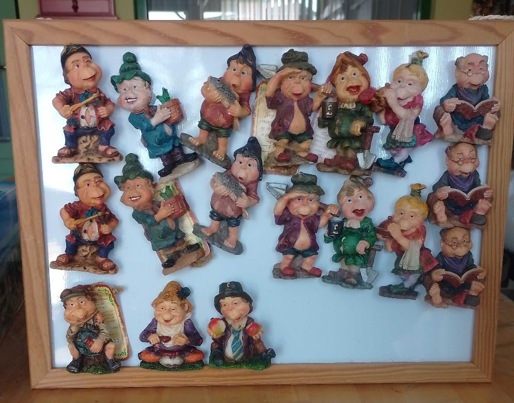 Laaf koelkast magneten, Verzamelen, Efteling, Zo goed als nieuw, Beeldje of Poppetje, Ophalen