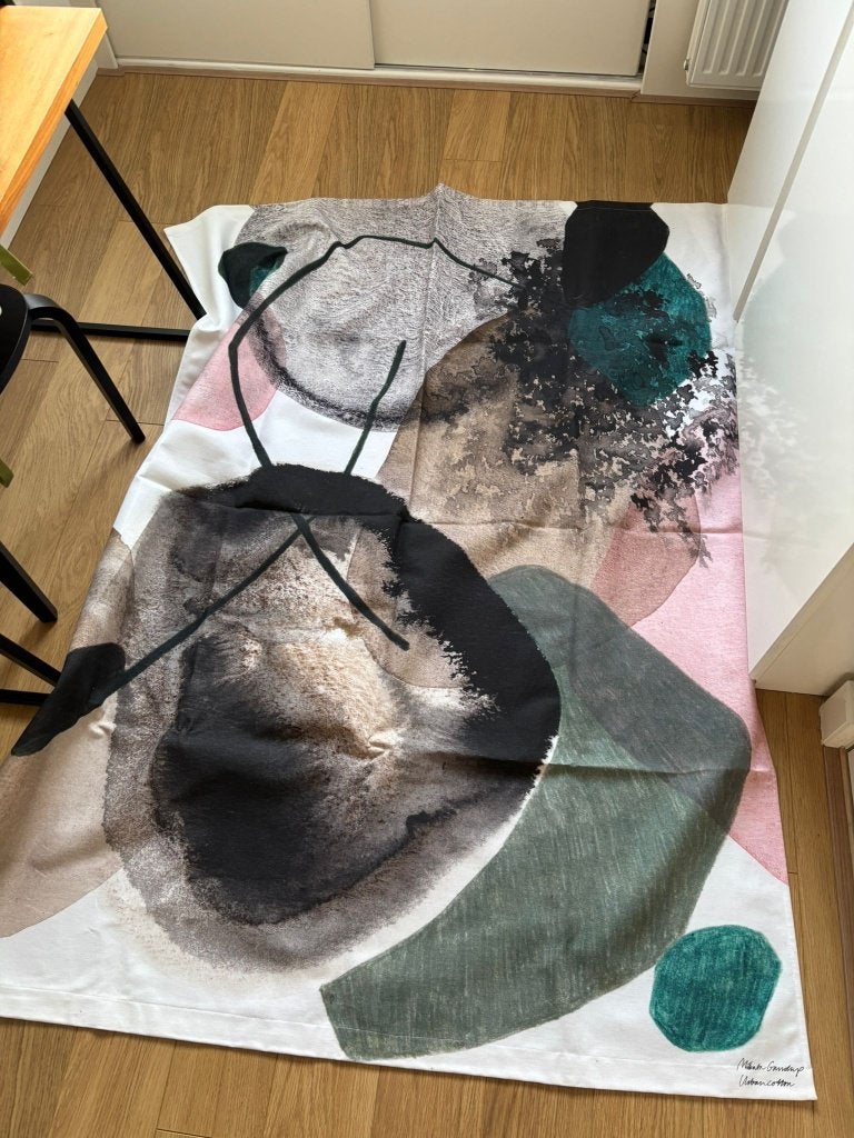 Urban Cotton Splash Wandkleed (Large, 145x190 cm), 145 cm, 190 cm, Meerkleurig, Ophalen of Verzenden