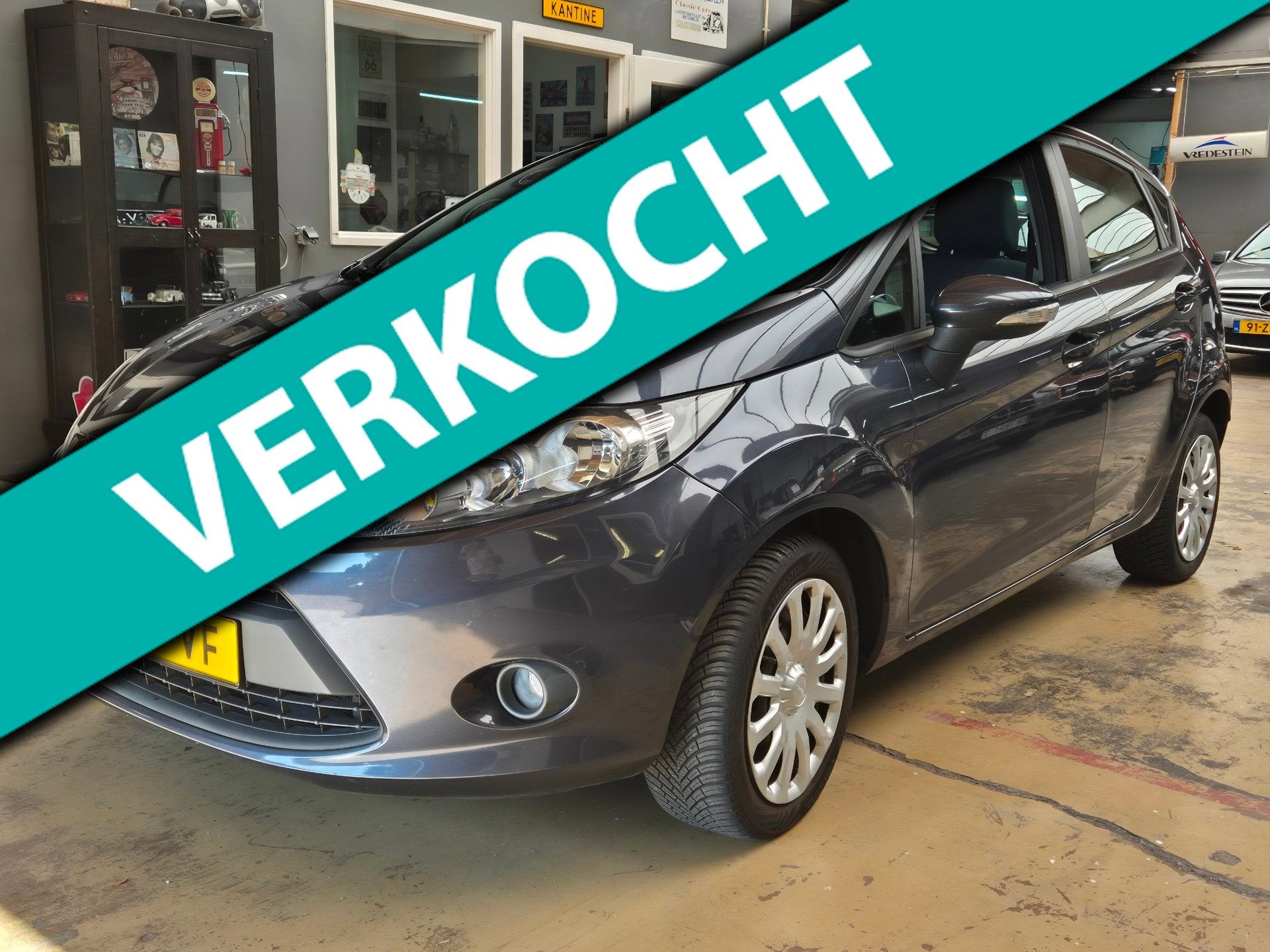 Ford Fiesta 1.25 Sensation Edition 5-DRS *nieuwe APK*, Voorwielaandrijving, Euro 5, Stof, 1242 cc