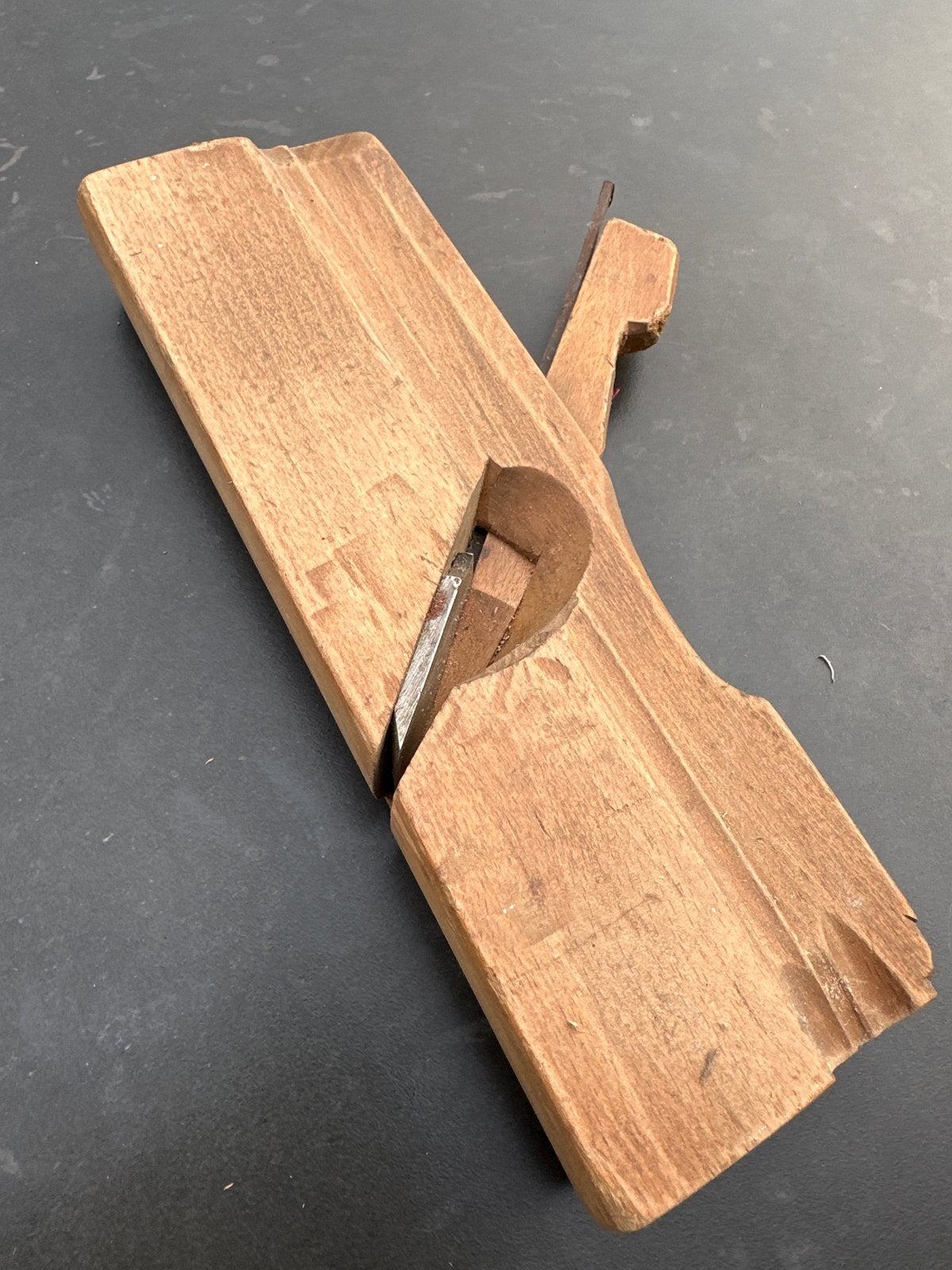 Vintage houten schaaf - Handgereedschap, Antiek en Kunst, Ophalen of Verzenden