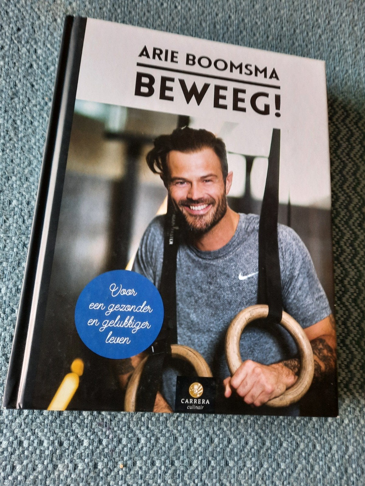 Arie Boomsma Beweeg! Hardcover - Zo goed als nieuw, Ophalen of Verzenden