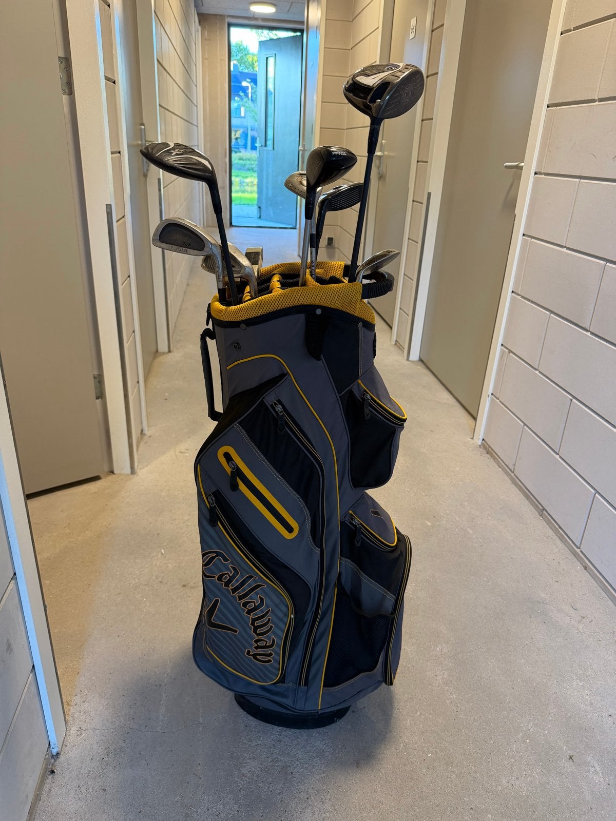 Complete golfset met Callaway tas en diverse clubs, Ophalen, Gebruikt, Set, Callaway