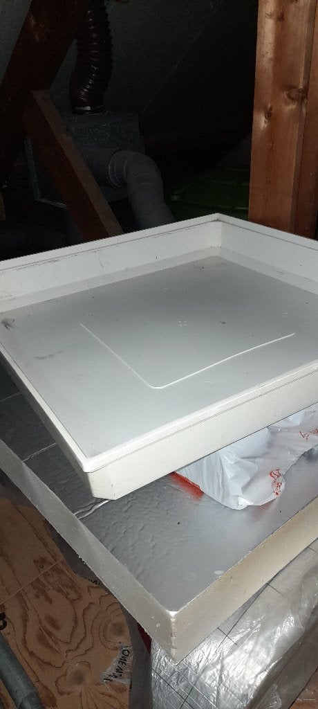 Lekbak wasmachine, Ophalen, Gebruikt