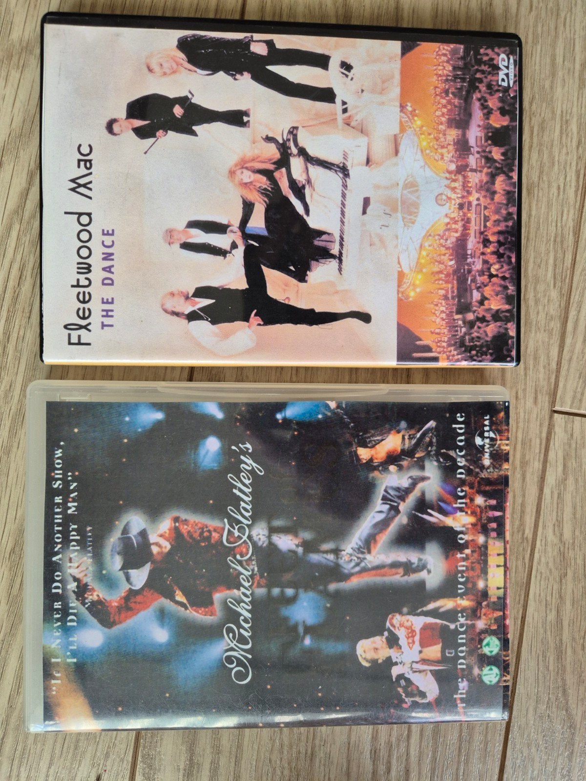 Fleetwood Mac - The Dance DVD & Michael Flatley's VHS, Alle leeftijden, Ophalen of Verzenden, Gebruikt, Muziek en Concerten