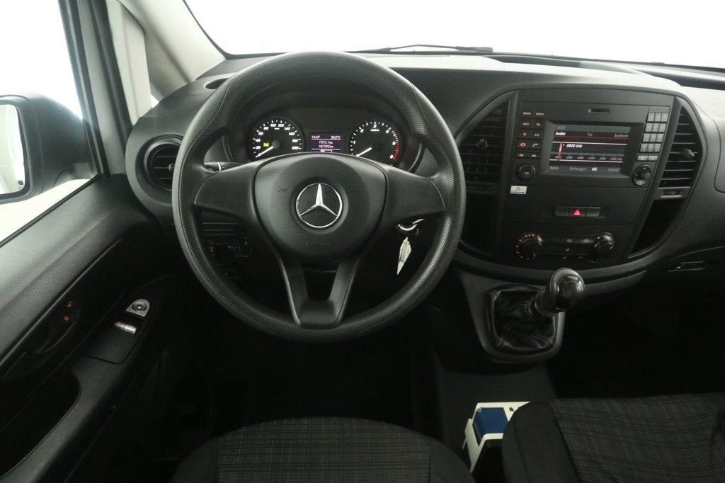 Mercedes-Benz Vito 111 CDI Extra Lang | Oprijplaat | Airco |, Voorwielaandrijving, Stof, Gebruikt, Euro 6