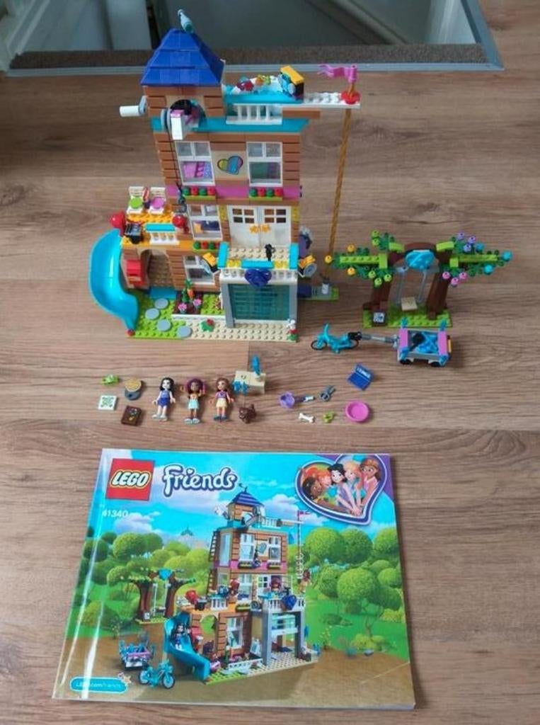 lego friends 41340 vriendschapshuis, Ophalen of Verzenden, Zo goed als nieuw