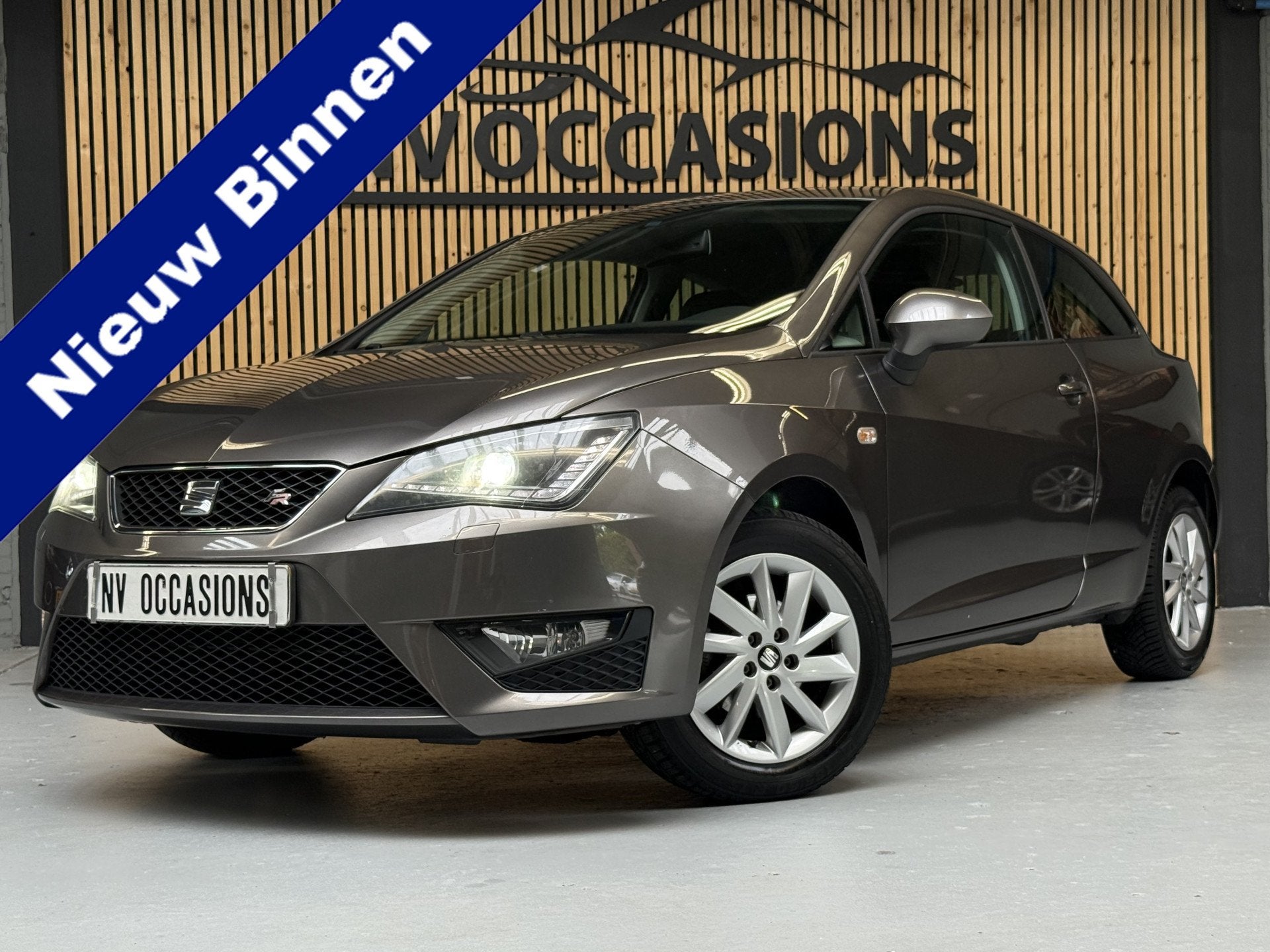 SEAT Ibiza 1.2 TSI FR Dynamic XENON/LED/PDC/NAP/LEDER/SPORTI, Auto's, Voorwielaandrijving, Euro 5, 86 pk, Zwart