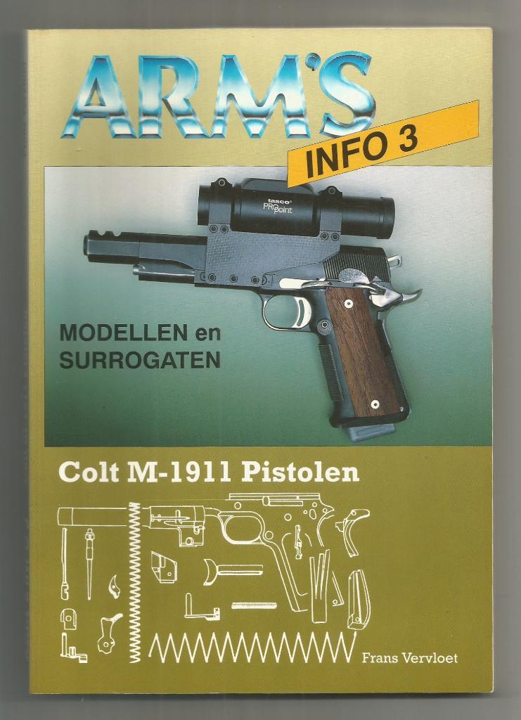 Arm's Info 3 - Frans Vervloet, Boeken, Oorlog en Militair, Nieuw, Overige onderwerpen, Niet van toepassing, Ophalen of Verzenden