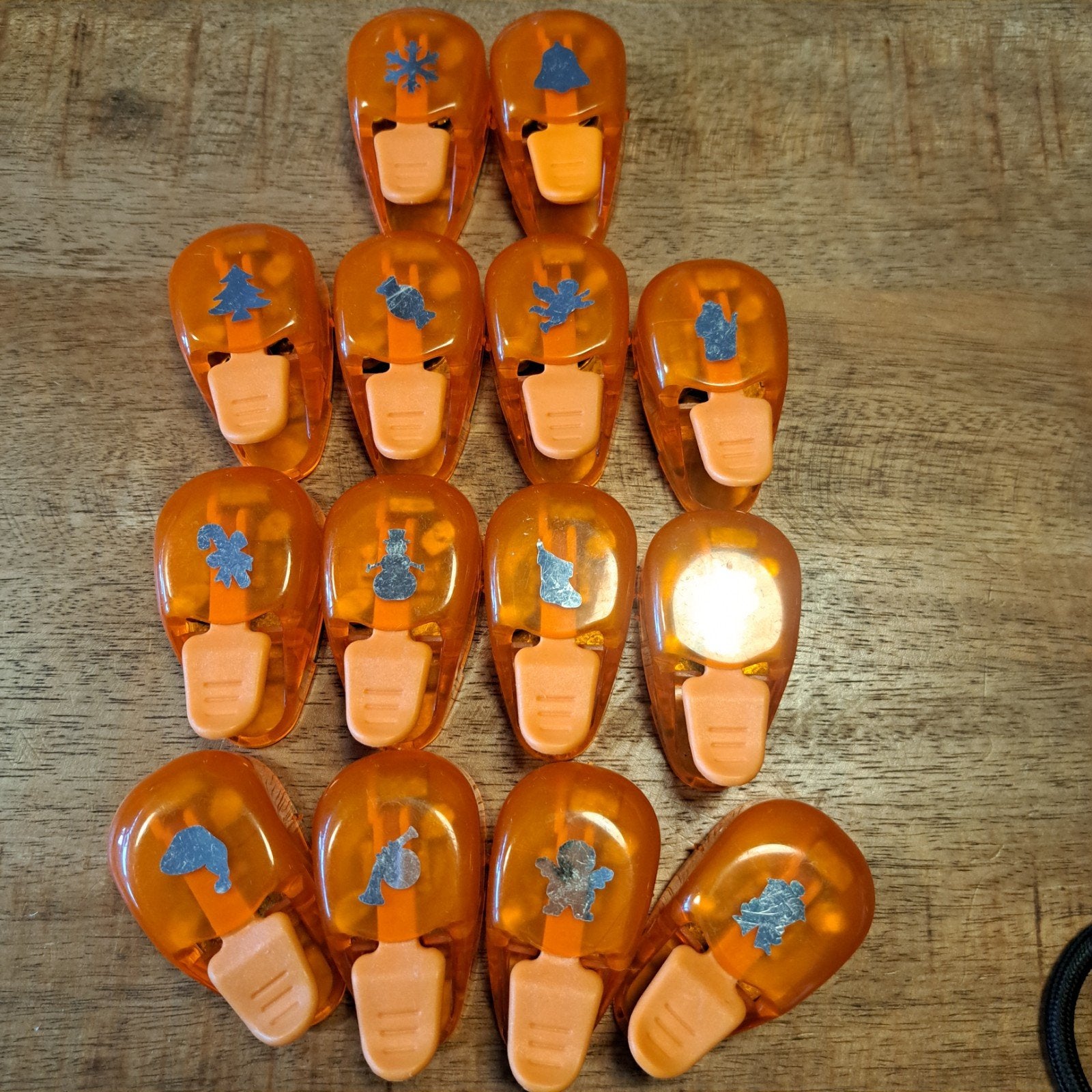Ponsen Kerst Thema - Set van 12 Verschillende Figuren, Hobby en Vrije tijd, Knutselen, Ophalen of Verzenden