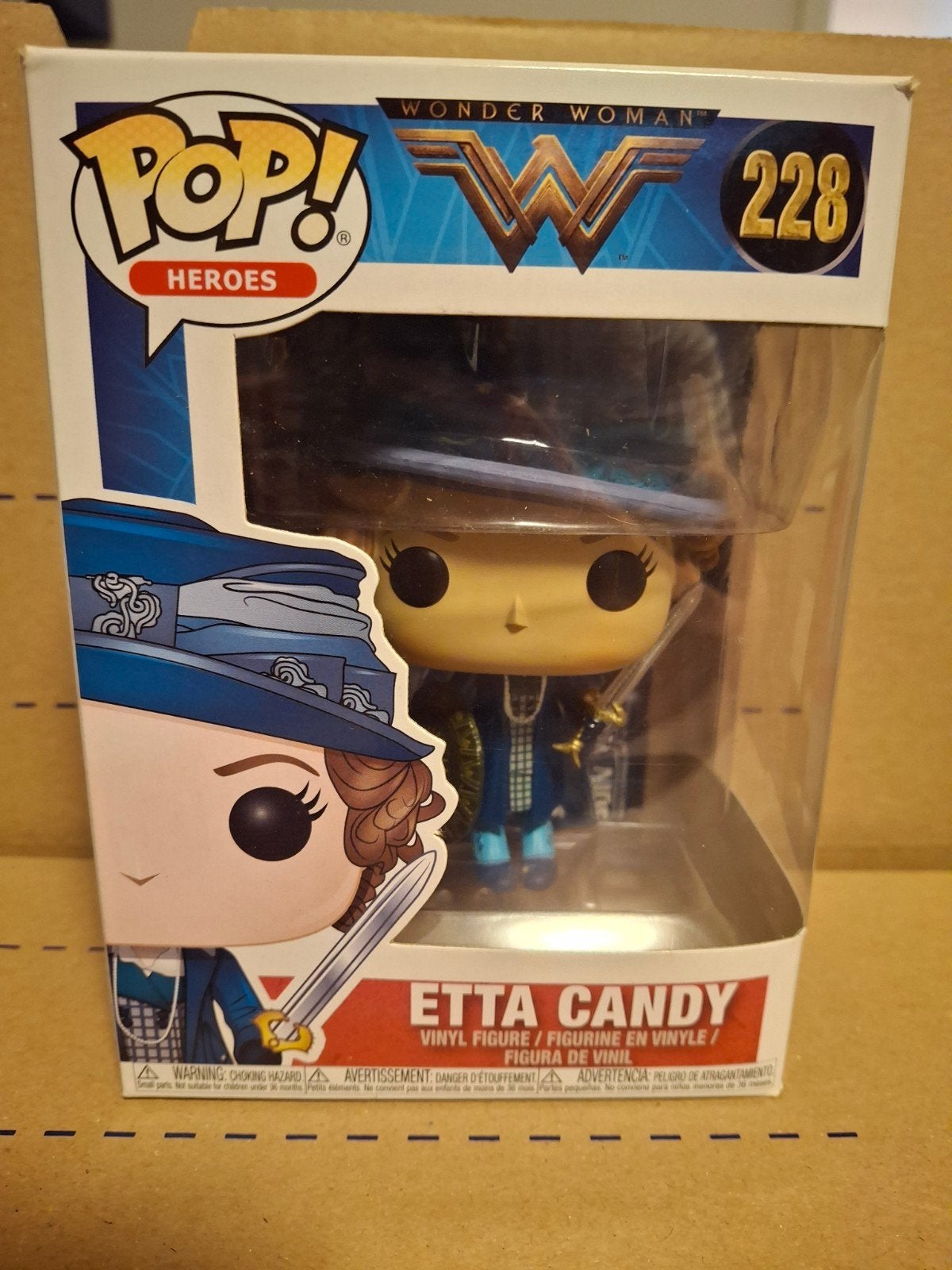Funko Pop! Etta Candy #228 - Wonder Woman - Nieuw in doos, Verzamelen, Ophalen of Verzenden