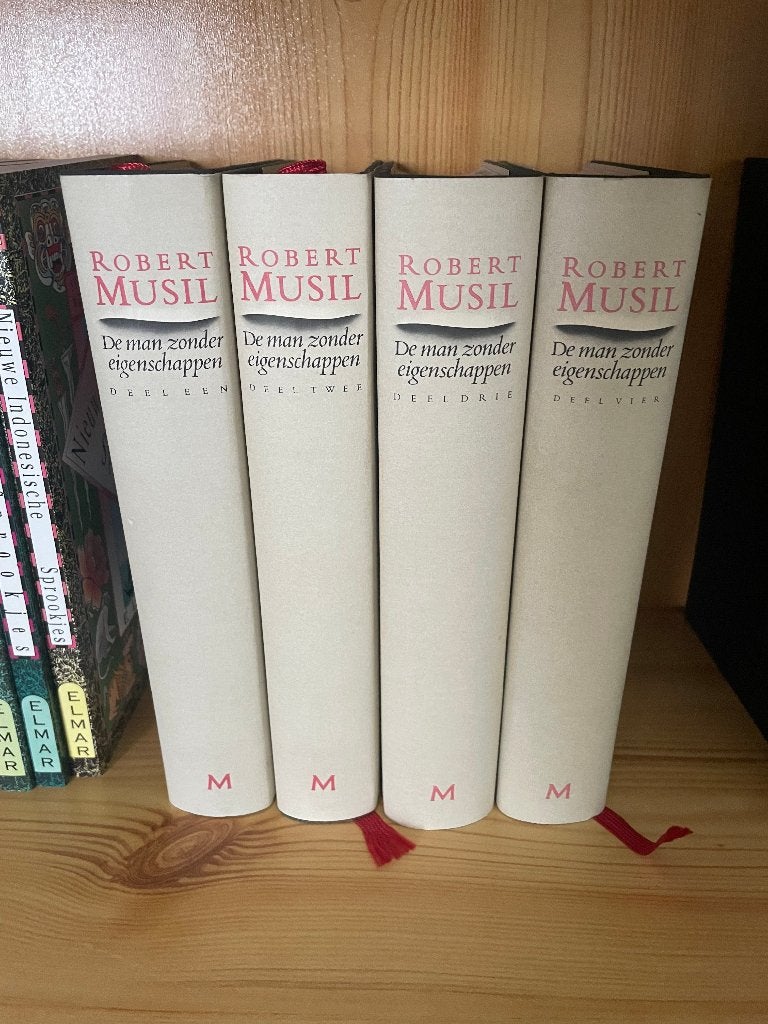 Robert Musil - De man zonder eigenschappen (4 delen), Boeken, Europa overig, Robert Musil, Ophalen, Gelezen