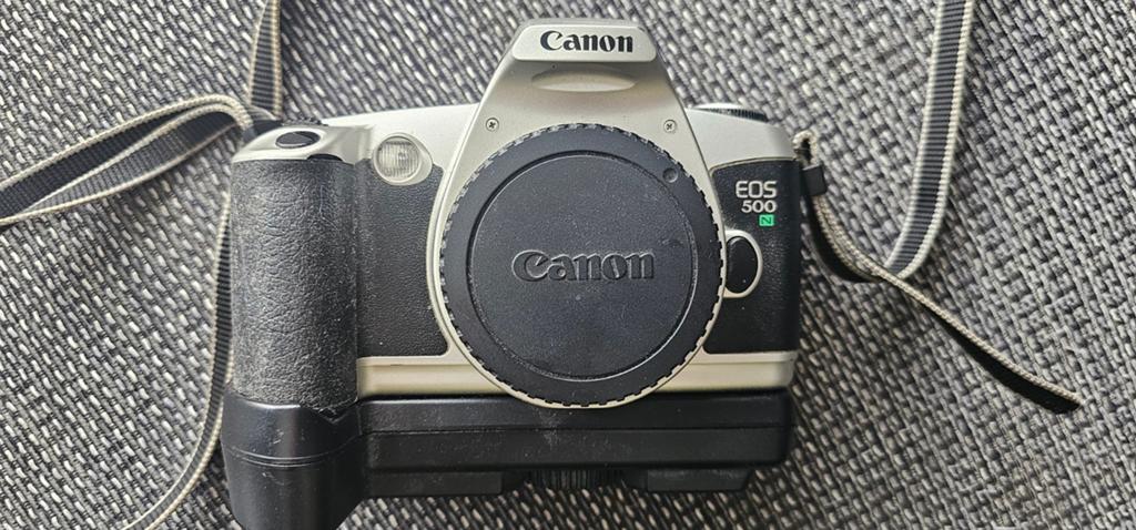 Canon Eos 500N, Ophalen of Verzenden, Spiegelreflex, Canon