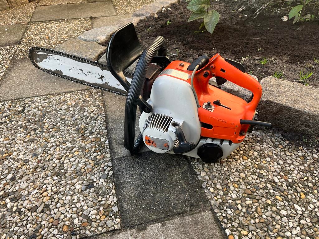 Stihl 08 S Kettingzaag - Krachtig en Betrouwbaar, Ophalen of Verzenden, Gebruikt, Benzine