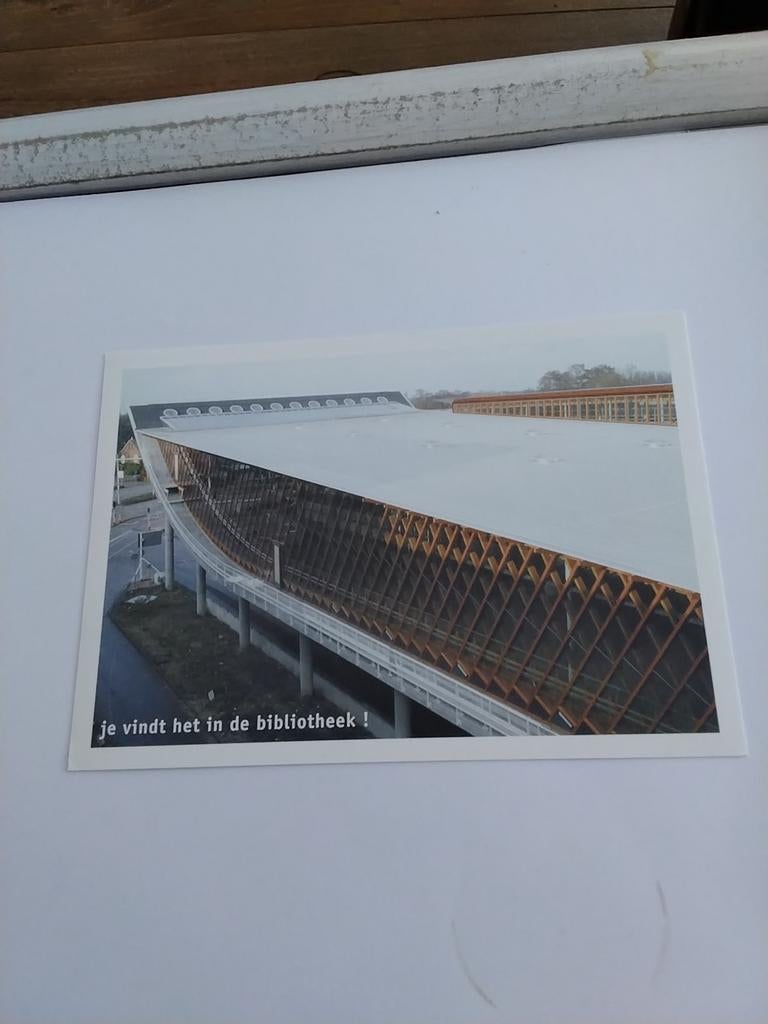 BIBLIOTHEEK. AMSTELVEEN - ARCHITECT: HANS RUIJSSENAARS, Ophalen of Verzenden
