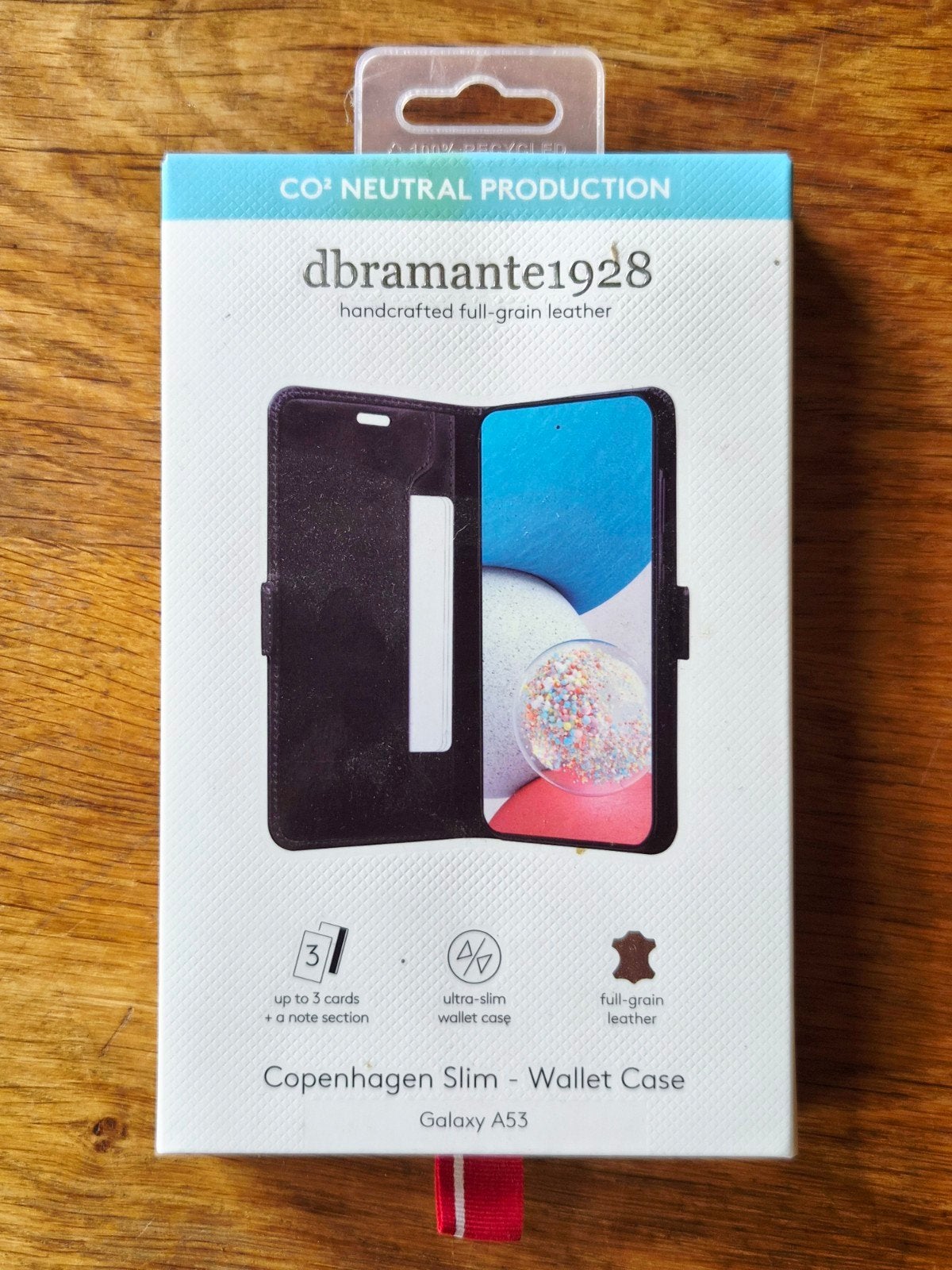 Dbramante1928 Copenhagen Slim Wallet Case Galaxy A53 Zwart, Ophalen of Verzenden, Nieuw, Overige modellen, Hoesje of Tasje