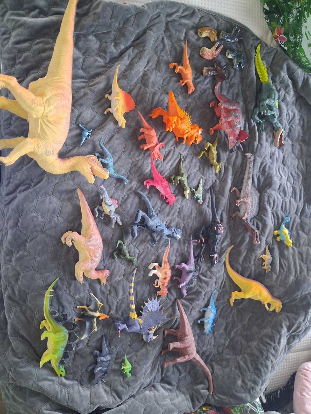 Grote collectie dinosaurus speelgoedfiguren, Ophalen of Verzenden, Gebruikt