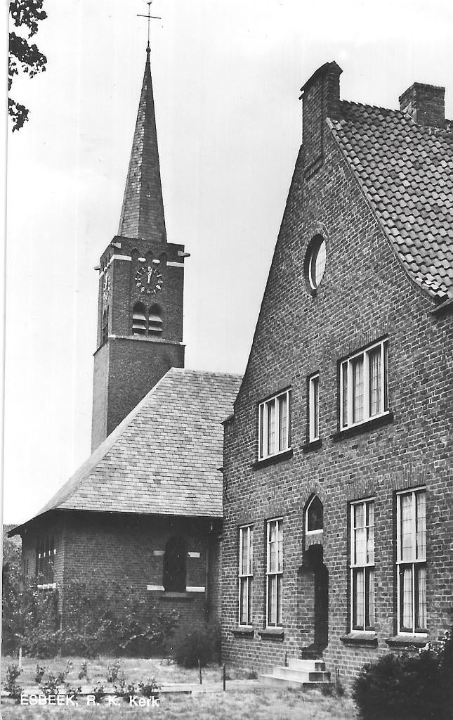 AK Esbeek - R.K. Kerk, Verzenden, 1960 tot 1980, Ongelopen, Noord-Brabant