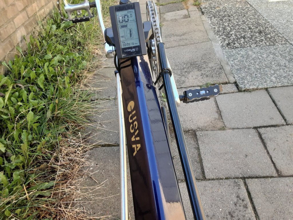 Electrice trike, Fietsen en Brommers, Fietsen | Ligfietsen, Gebruikt, Onderstuur, Schijfrem, Ophalen