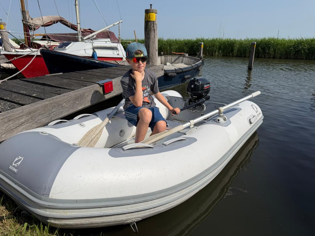 Zodiac Cadet 270 ALU met Suzuki 2.5pk buitenboordmotor, Aluminium, Ophalen of Verzenden, Zodiac, Gebruikt