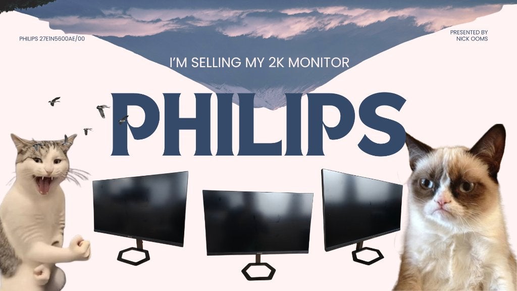 Monitor Philips QHD 27' (Philips 27E1N5600AE/00)