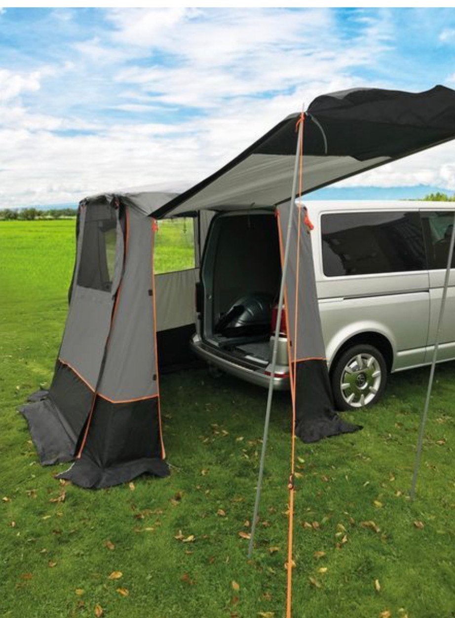 Eurotrail kleptent 1x opgezet buskleptent, Caravans en Kamperen, Ophalen of Verzenden, Zo goed als nieuw, Tot en met 2