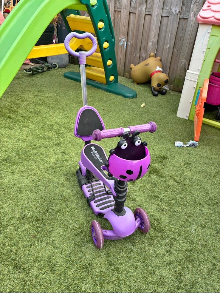 Kinderstep/loopfiets, Kinderen en Baby's, Speelgoed | Buiten | Voertuigen en Loopfietsen, Ophalen, Gebruikt, Loopfiets