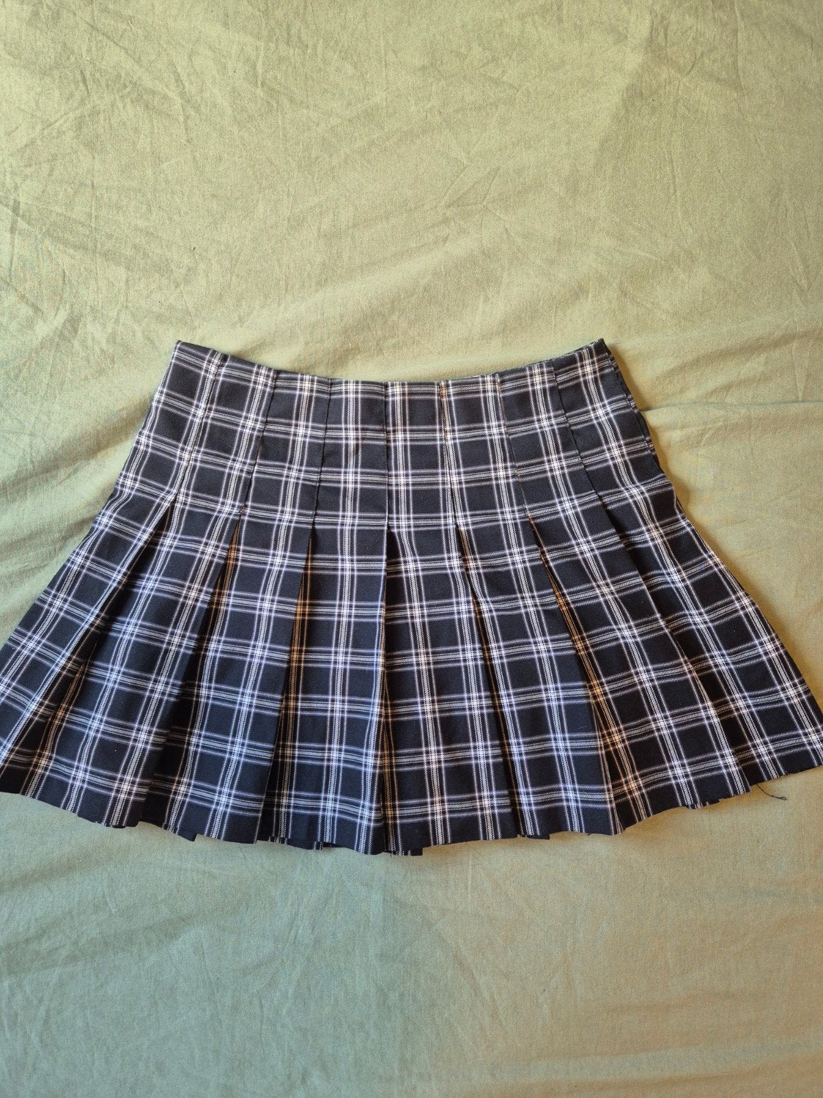 Zwart/Wit geruit minirokje, Zwart, Ophalen of Verzenden, Maat 36 (S), Boven de knie
