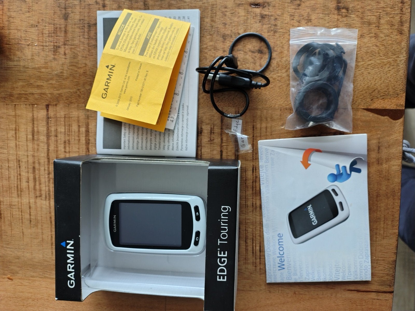 Garmin Edge Touring fietscomputer met GPS, Fietsen en Brommers, Ophalen of Verzenden, GPS, Gebruikt