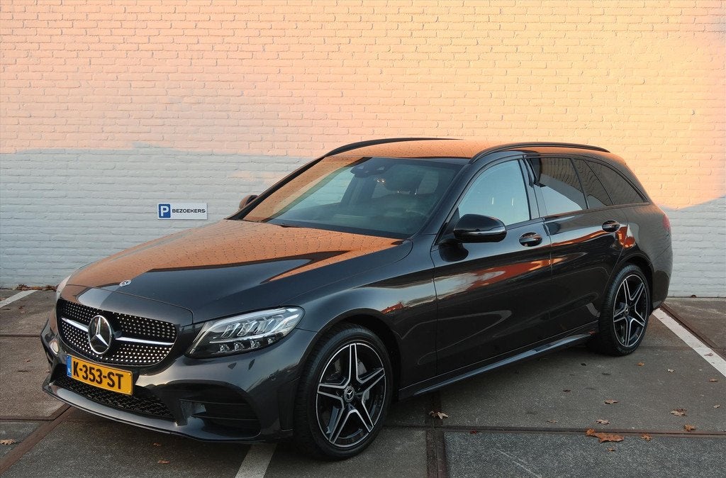 MERCEDES C-Klasse Estate C300 e 320pk 9G-TRONIC Business Sol, Auto's, Achterwielaandrijving, Automatische klimaatregeling, Hybride Elektrisch/Benzine