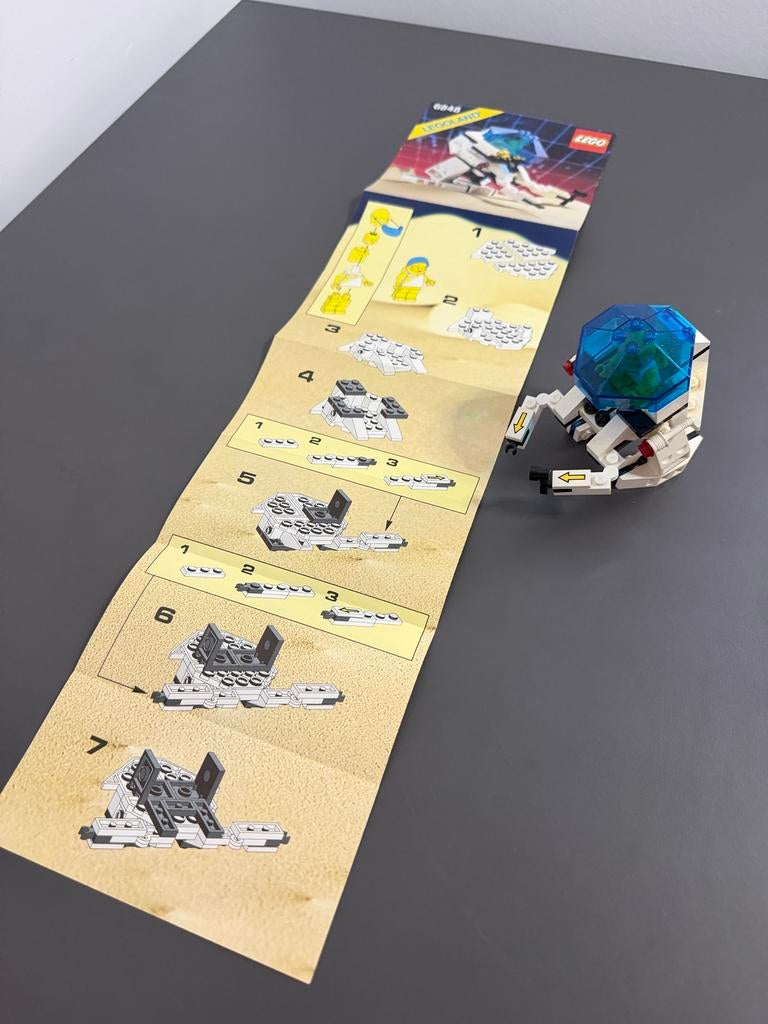 Lego 6848 Inter-Planetary Rover (1986) - Vintage Space, Gebruikt, Lego, Ophalen of Verzenden, Space